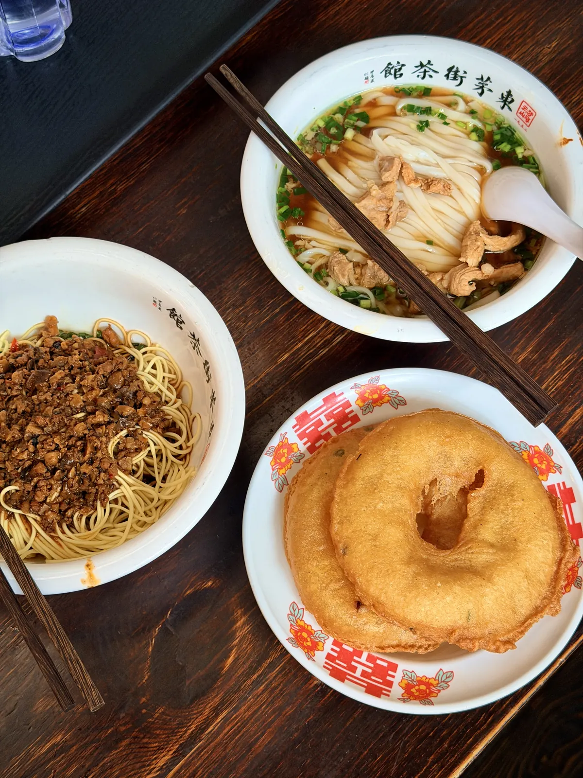 长沙茶馆的早餐